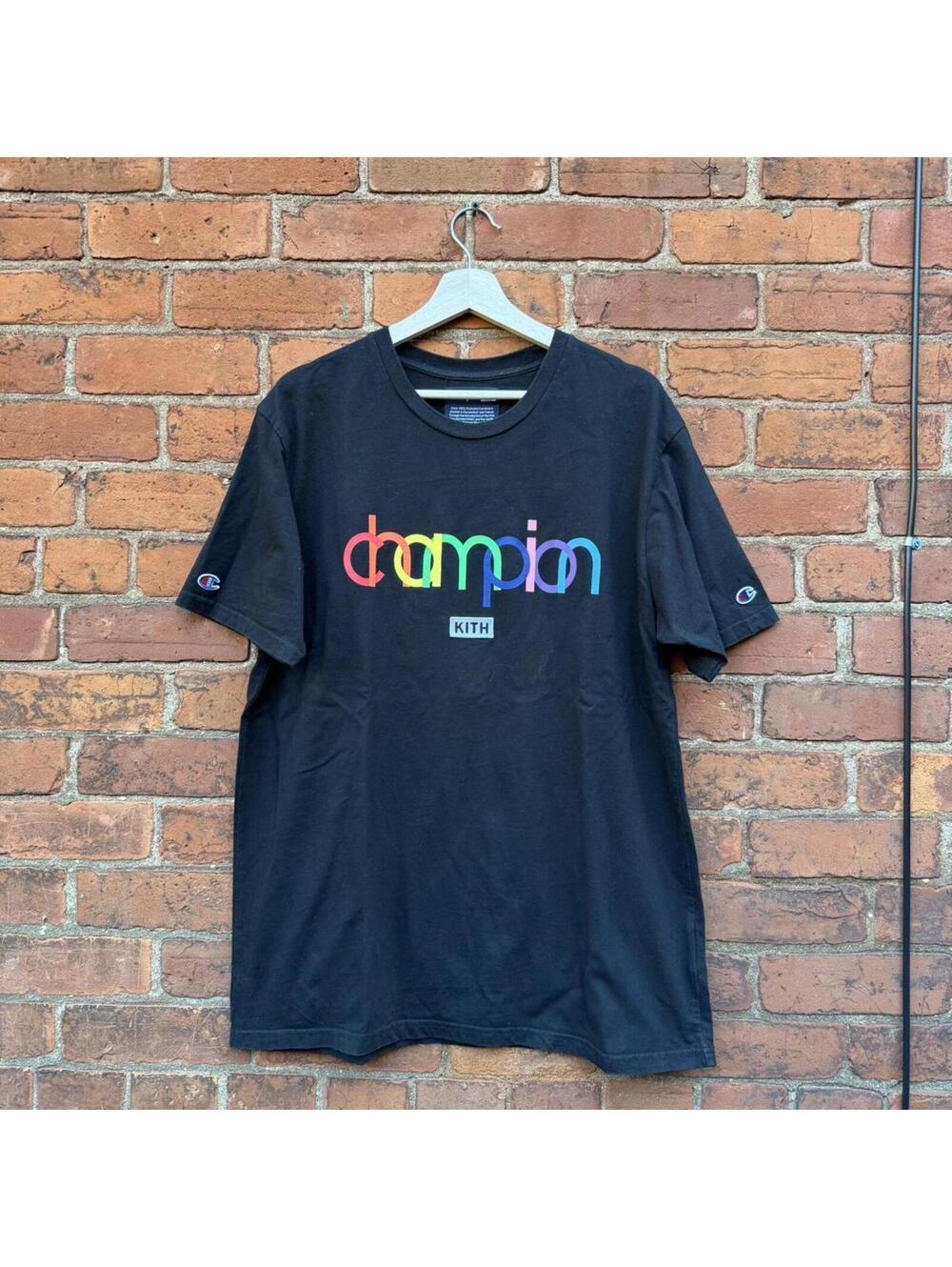kith champion t shirt XL